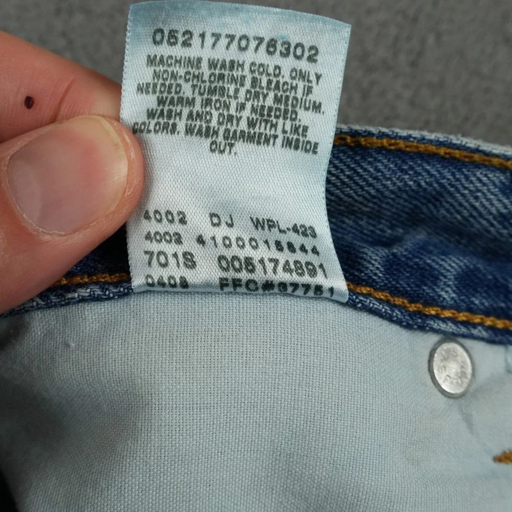 Levi's 517‎ Jeans Mens Fits 34x32 Blue Boot Cut Medium Wash Denim Pants Y2K